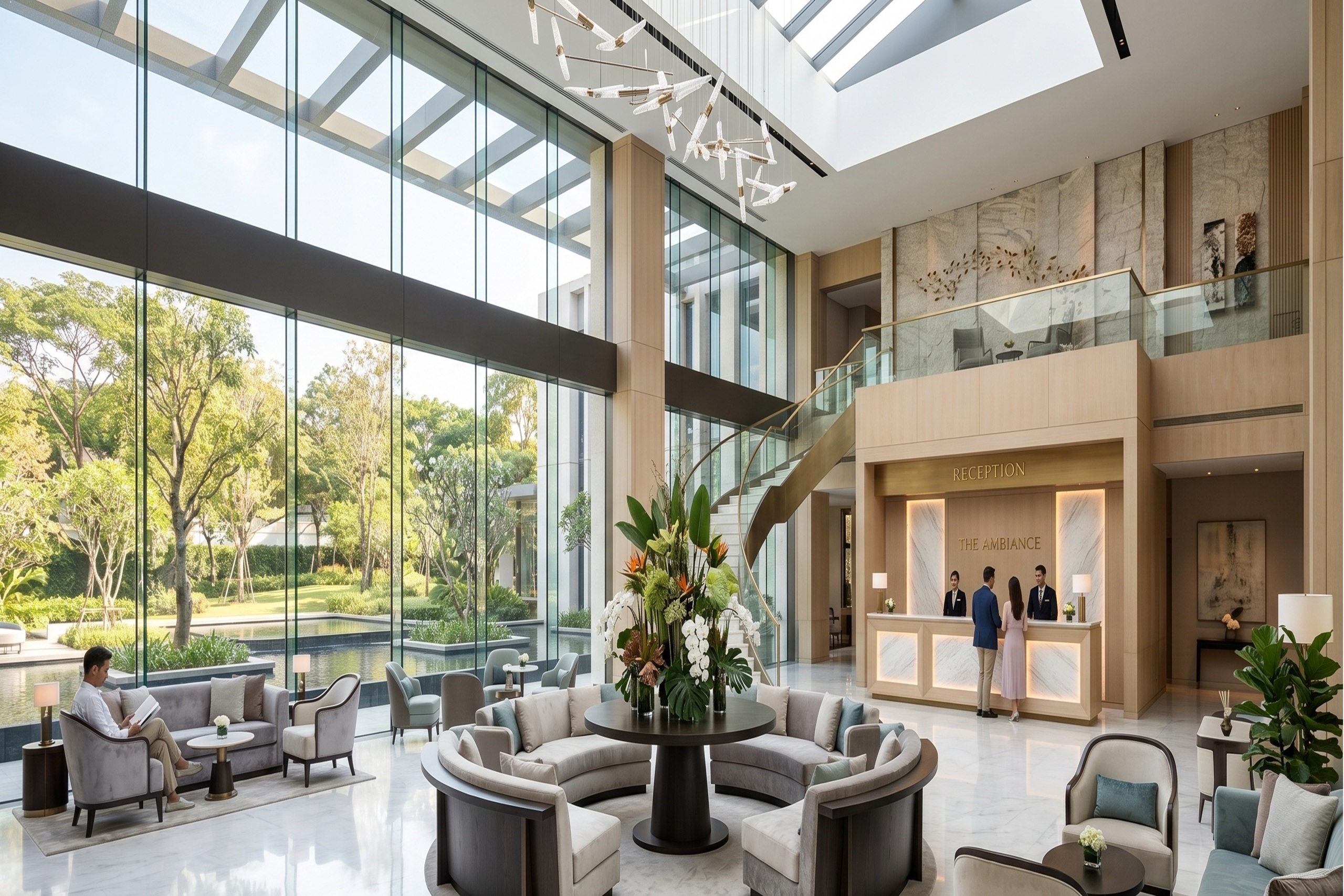 Otel ve Lobi Alanları